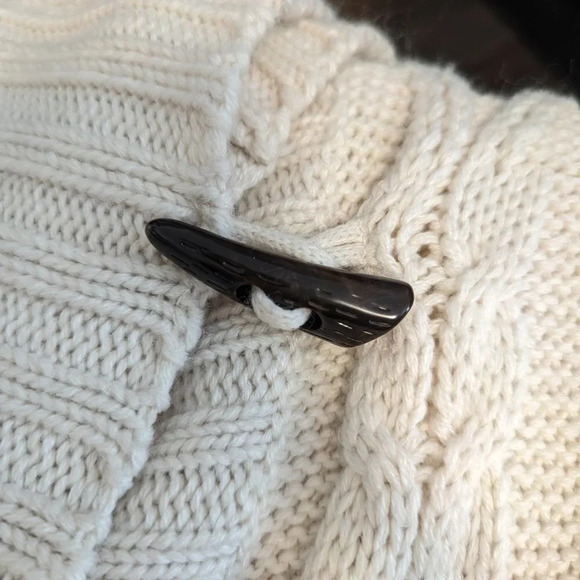 Great Northwest Indigo Cream Open Front Cardigan Size Medium - Picture 5 of 8